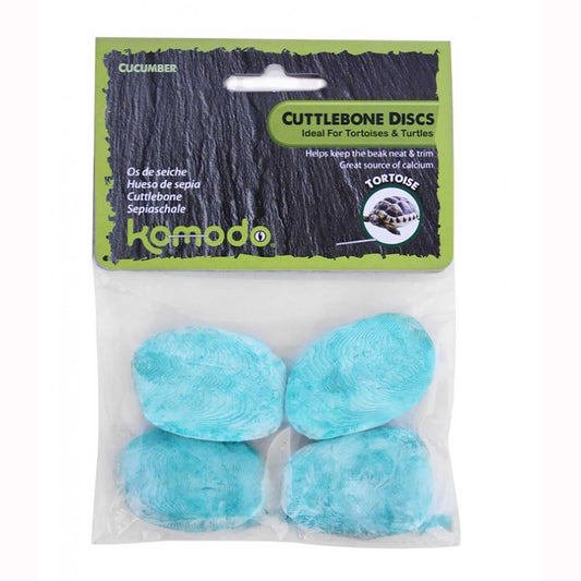 Komodo Calci Cuttlebone Discs - Cucumber