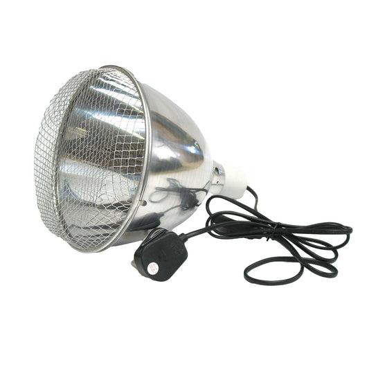 Clamp Lamp Silver for Large Solar Lamps 200W