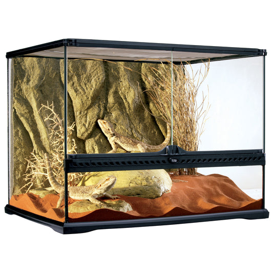 Exo Terra Natural Terrarium - Advanced Reptile Habitat, Medium Wide 60x45x45cm