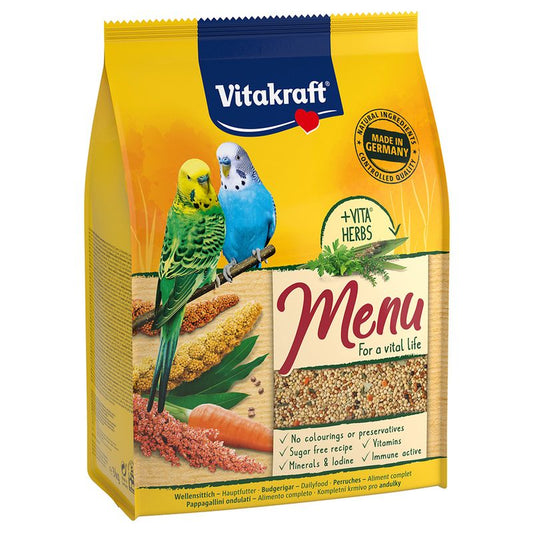 Vitakraft Budgie Menu Food (500g)