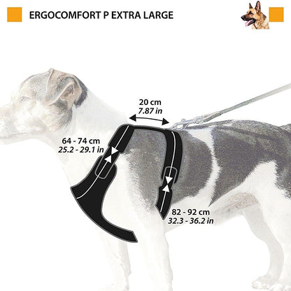 Ferplast Ergocomfort Linear Dog Harness Blue XL