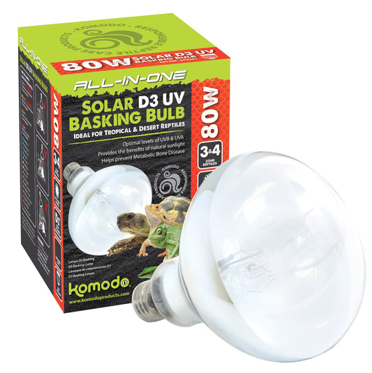 KOMODO Solar D3 UV Basking Bulb