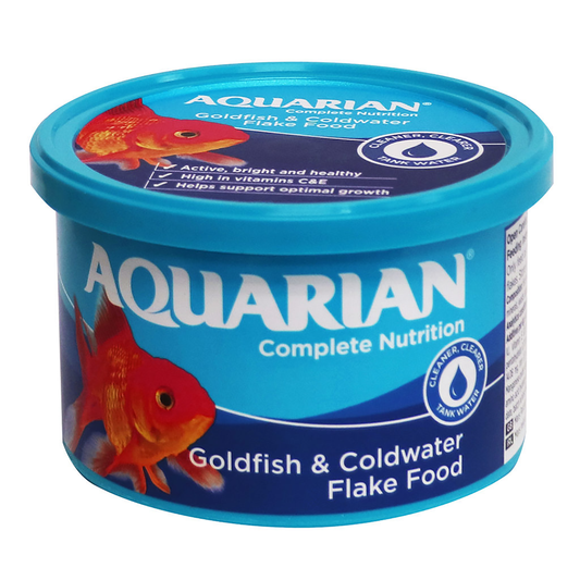 Aquarian Goldfish & Coldwater Flake Food - 200g