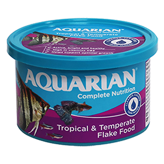 Aquarian Tropical & Temperate Flake Food 200g