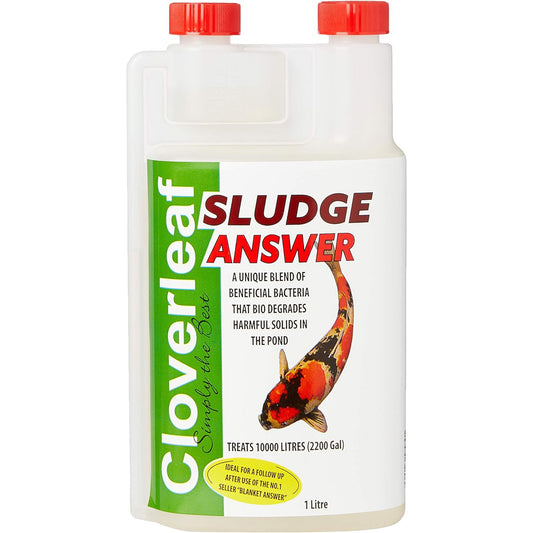 Cloverleaf Sludge Answer - Removes Dirt and Sludge - 1ltr & 5ltr