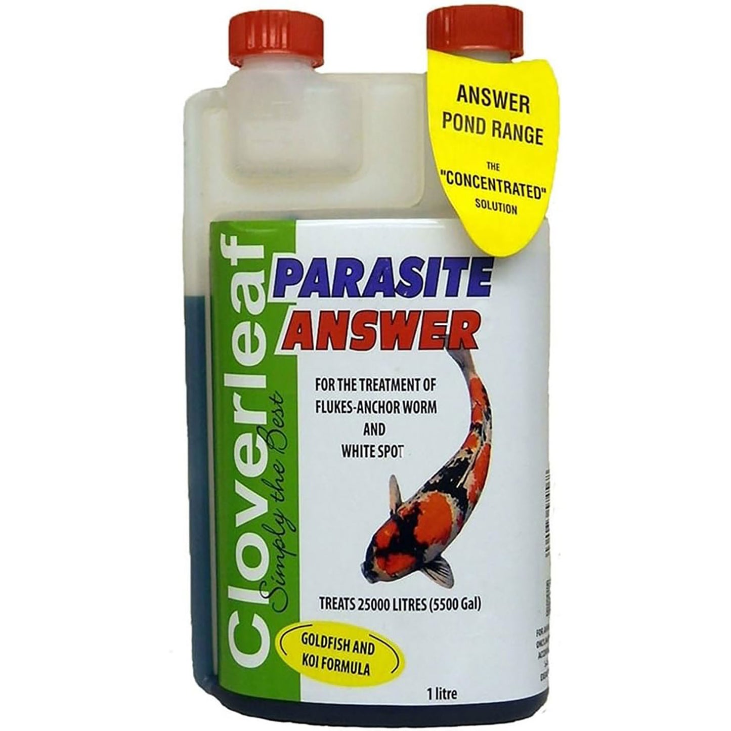 Cloverleaf Parasite Answer - general treatment for use against parasites - 1ltr