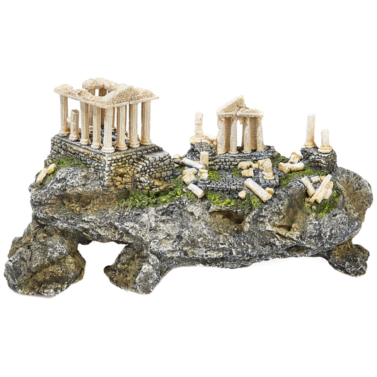 Classic Akropolis Ruins – with Airstone Aquatic Ornament 345 x 180 x 180mm