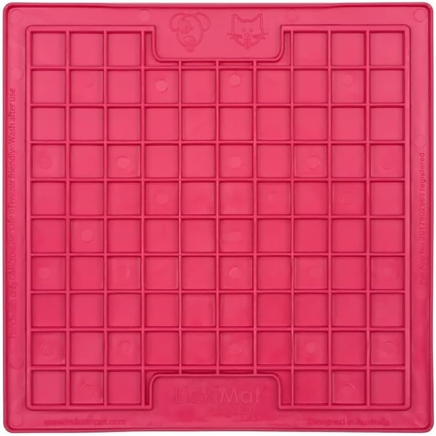 LickiMat Classic Playdate Pink 20 x 20cm