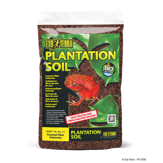 Exo Terra Plantation Soil - Bag - 4 qt (4.4 L)