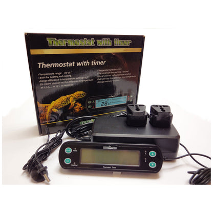 Digital Day / Night Thermostat with Timer Bulk Buy x6