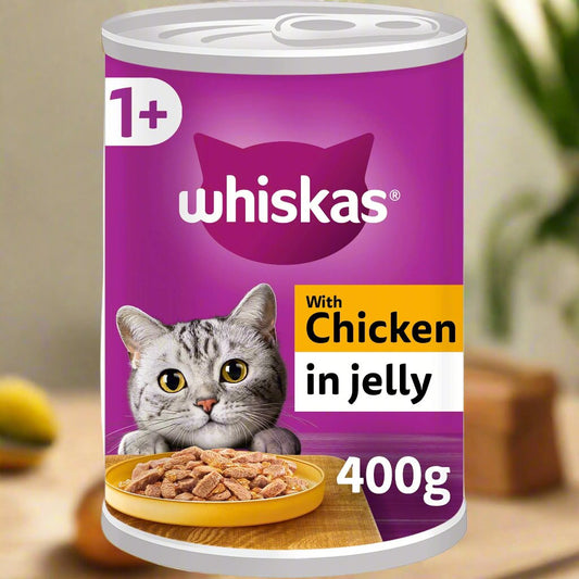 Whiskas Chicken in jelly tin 