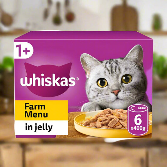 Whiskers farm Menu Tins x 6 