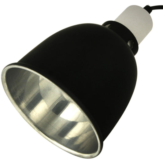 Reptile Tortoise Deep Clamp Lamp 75W Black Bulk Buy x6