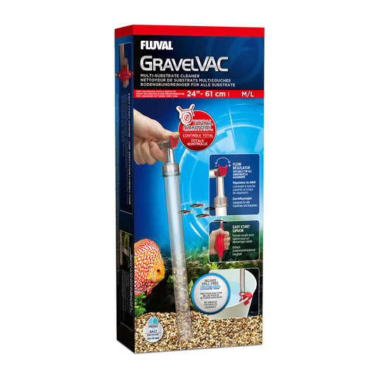 Fluval GravelVac Multi Substrate Cleaner - Medium