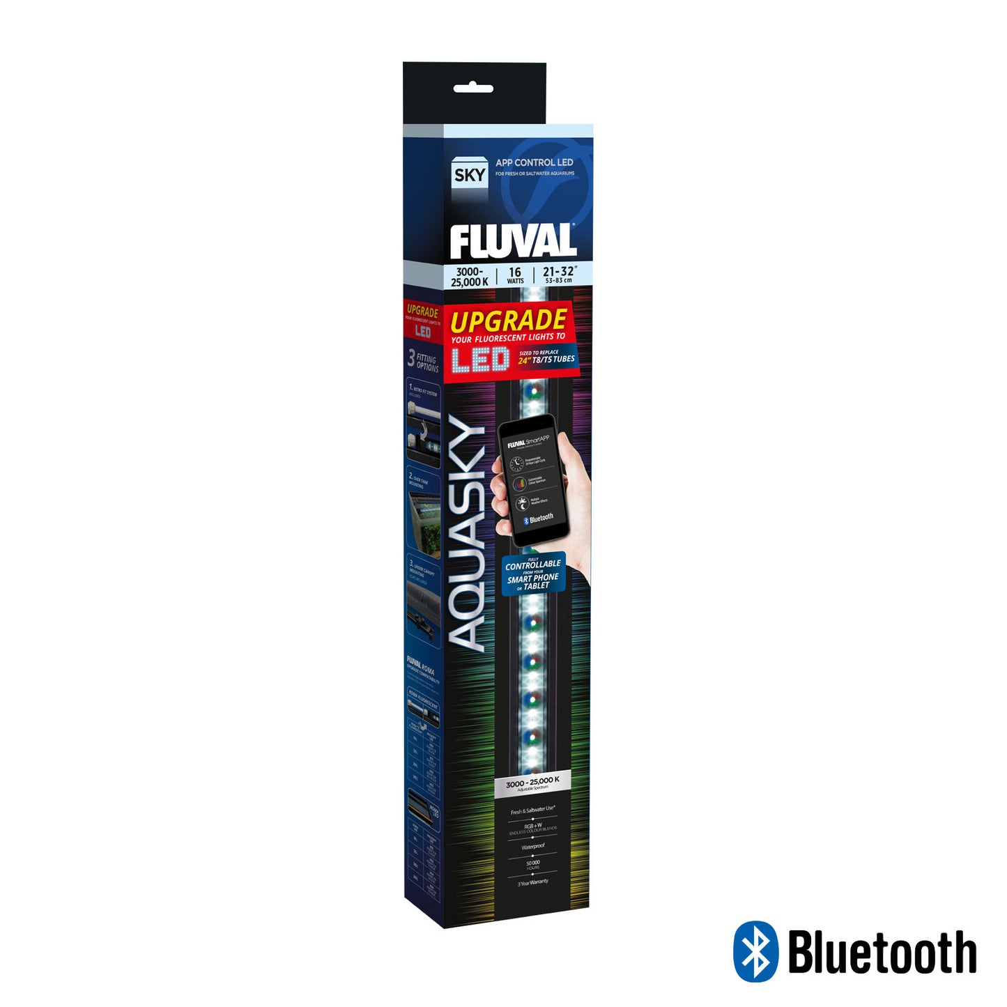 Fluval Aquasky LED 2.0 Bluetooth App Controlled