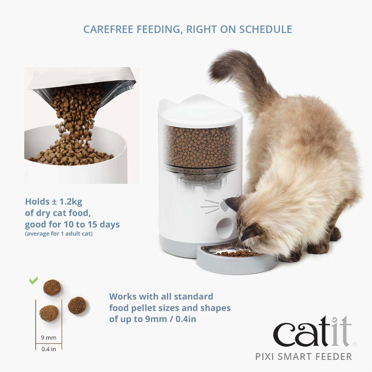 Controlled hotsell cat feeder