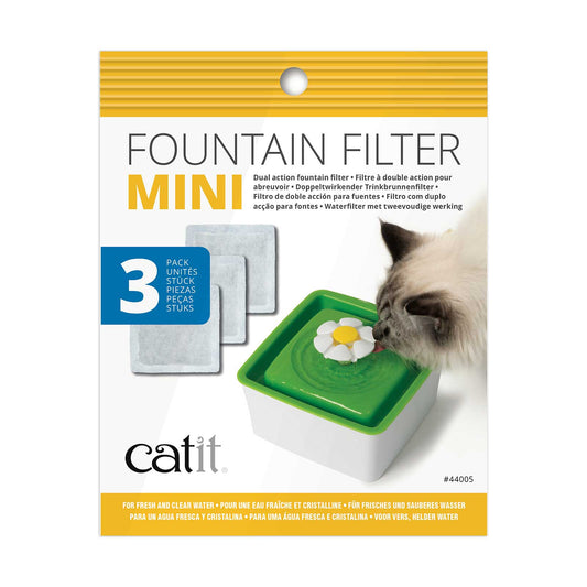 Catit Mini Flower Fountain Replacement Filter 3pk