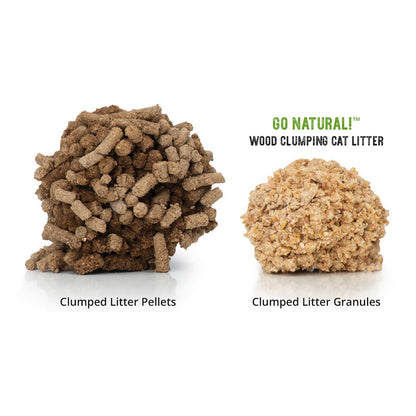 Catit Go Natural Wood Clumping Cat Litter  - 15L