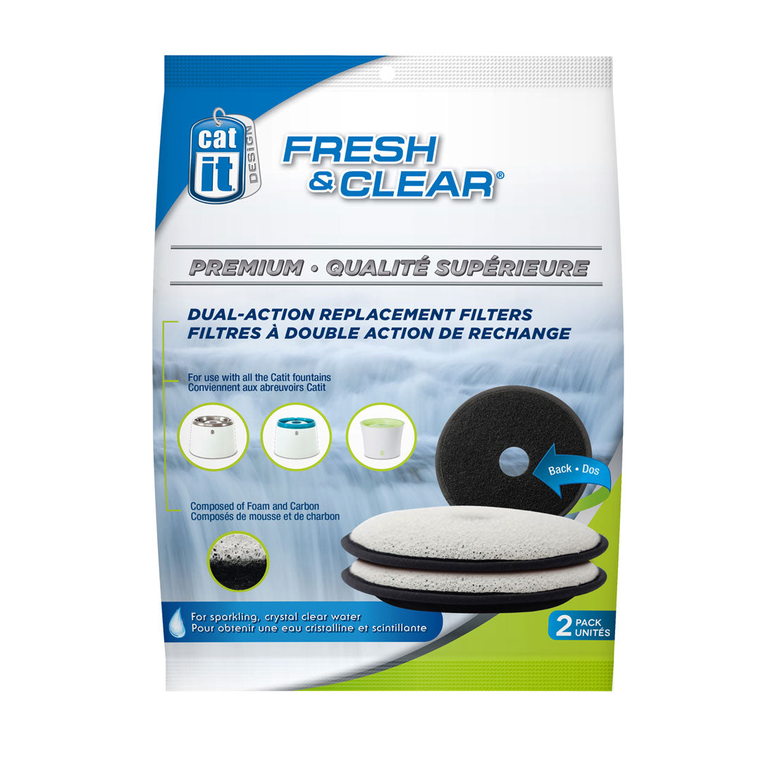Catit Fresh & Clear Premium Replacement Filters