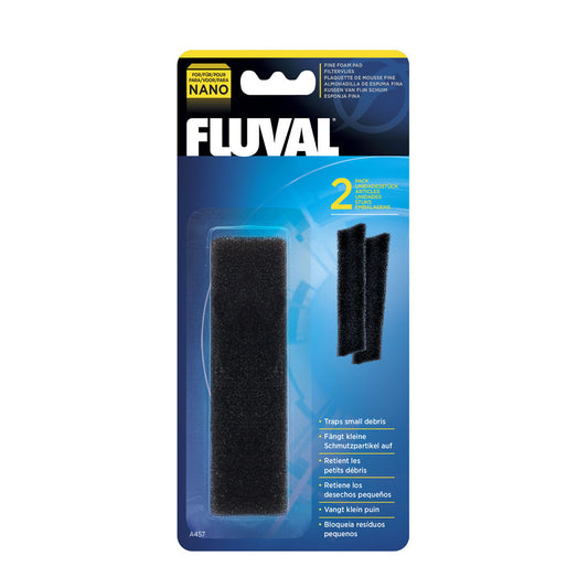 Fluval® Nano Aquarium Filter Fine Foam Pad (2 Pack)