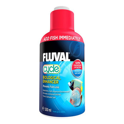 Fluval Aqua Plus Water Conditioner 250ml and Fluval Cycle Biological Enhancer 250ml