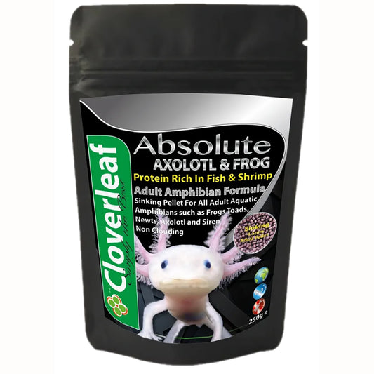 Cloverleaf Absolute Adult Axolotl & Frog Diet 250g