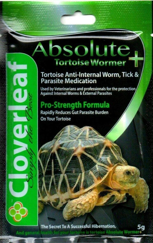 Cloverleaf Absolute Tortoise Wormer Plus 5g