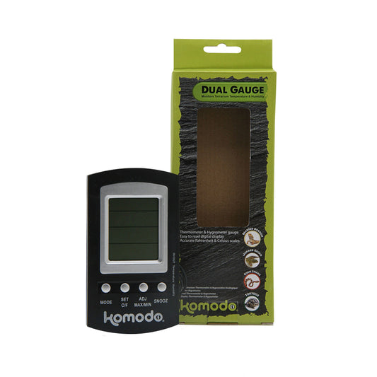 Komodo Combined Digital Thermometer & Hygrometer
