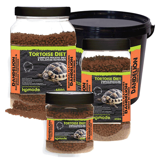 Komodo Dandelion Flavour Tortoise Diet