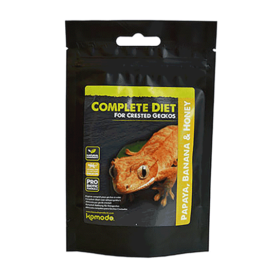 Komodo Crested Gecko Complete Diet - Papaya, Banana & Honey 60g
