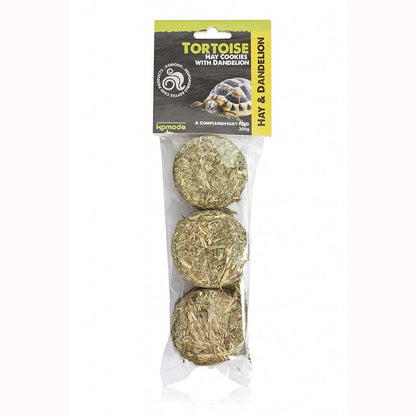 Komodo Tortoise Hay Cookies with Dandelion