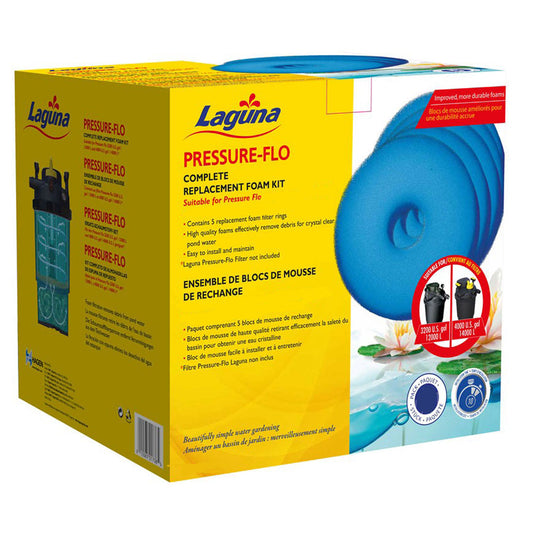 Laguna Pressure Flo Complete Replacement Foams Service Kits