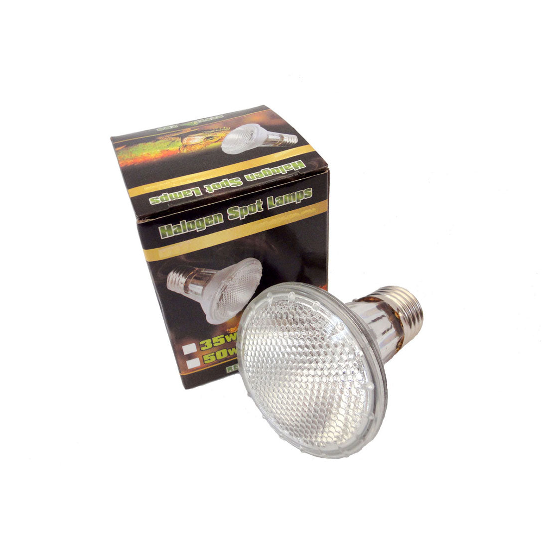 Halogen Spot Lamp 50W E27 Screw Type Pack of 3
