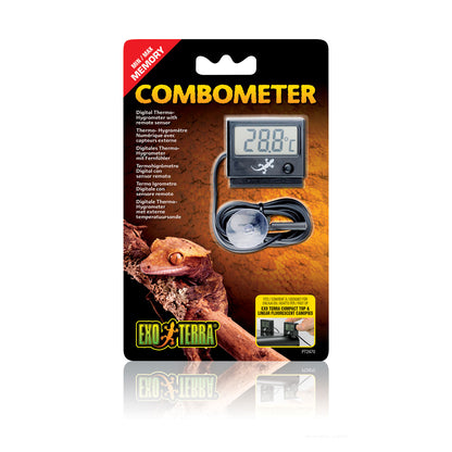Exo Terra Thermo-Hygrometer Combination Thermometer and Hygrometer.