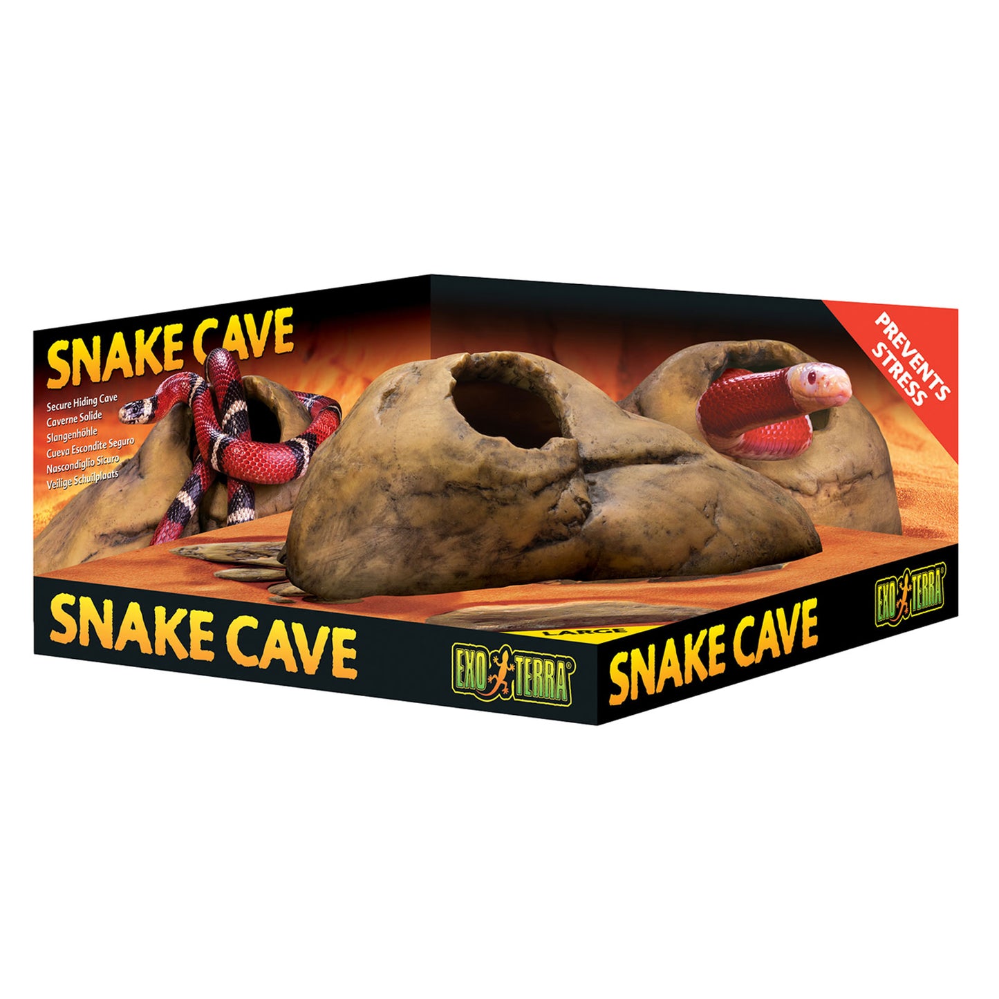Exo Terra Snake Cave/ Secure Hiding Cave Large