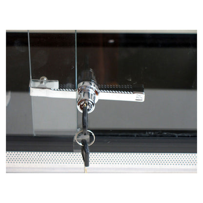 Vivarium Sliding Glass Lock 120mm