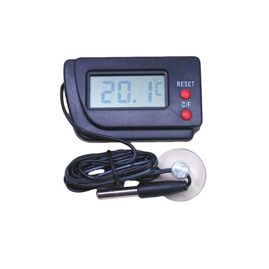 LCD Digital Thermometer + Remote Probe (Air or Water)