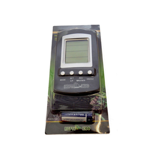 LCD Digital Max/Min Thermometer Hygrometer Alarm + Probe