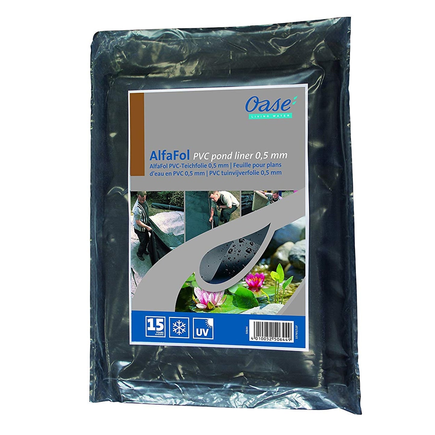 Oase AlfaFol Black Pre-Packaged 0.5mm PVC Pond Liners