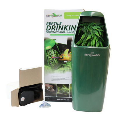 Reptile Drinking Fountain and Humidifier - Filters / Base / Fountain