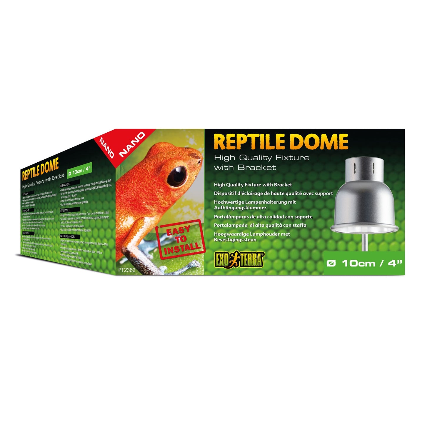 Exo Terra Reptile Dome NANO Fixture with Bracket