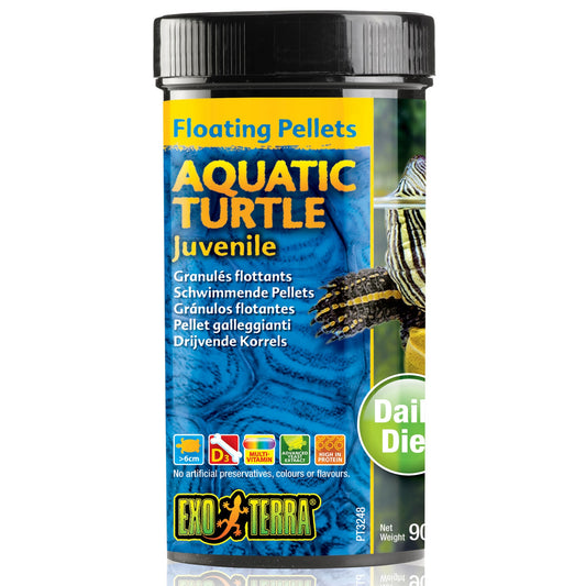 Exo Terra Aquatic Turtle Juvenile Floating Pellets 90g
